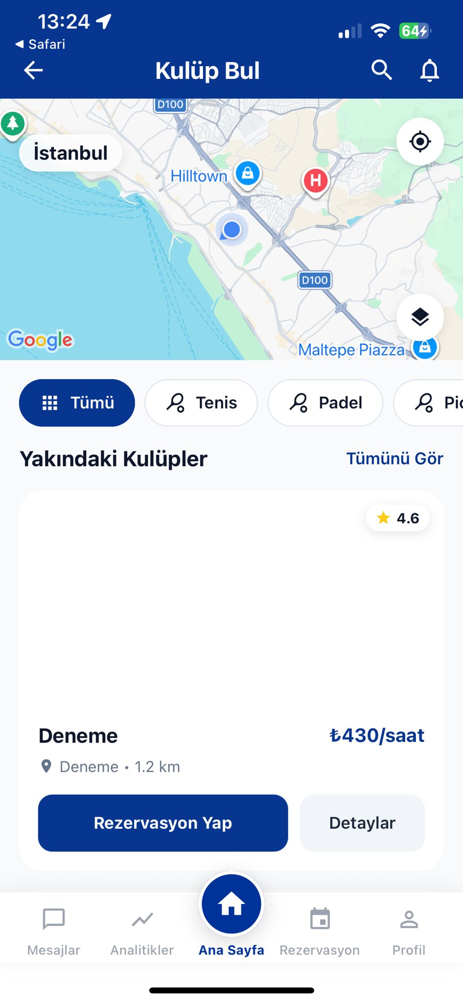 Kulüp Bul